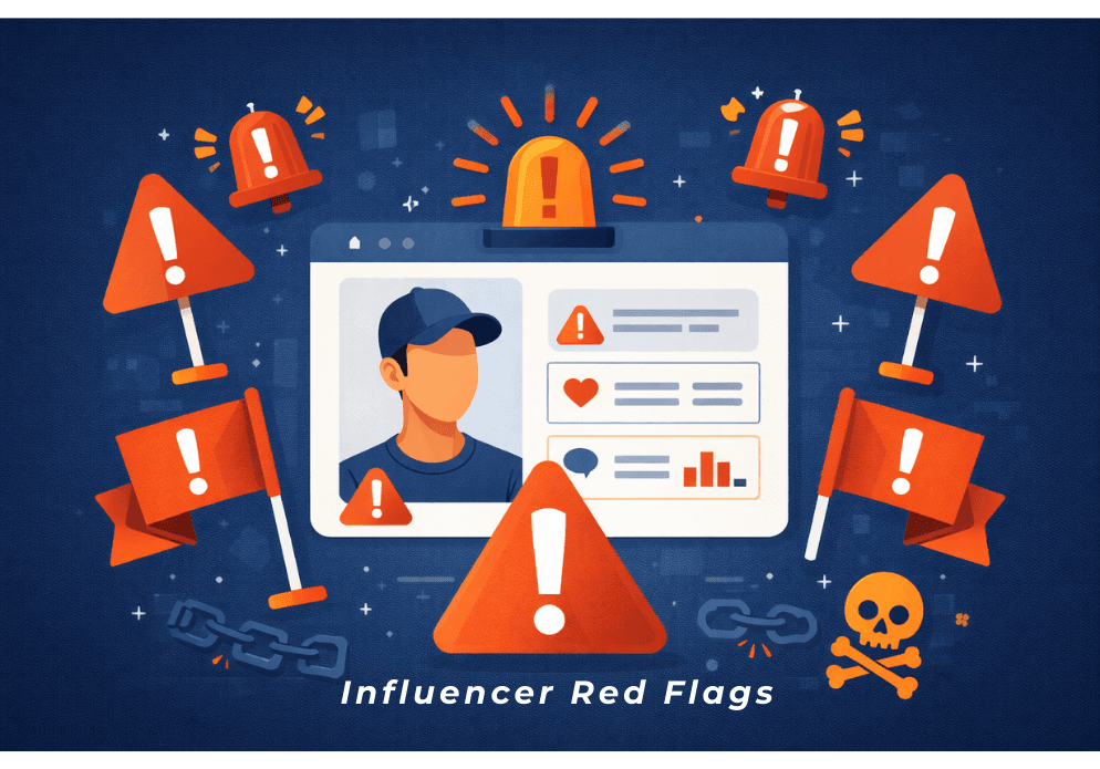 Red flags when choosing influencer agency