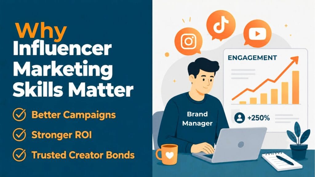 Why influencer marketing skills matter for brand growth and ROI
